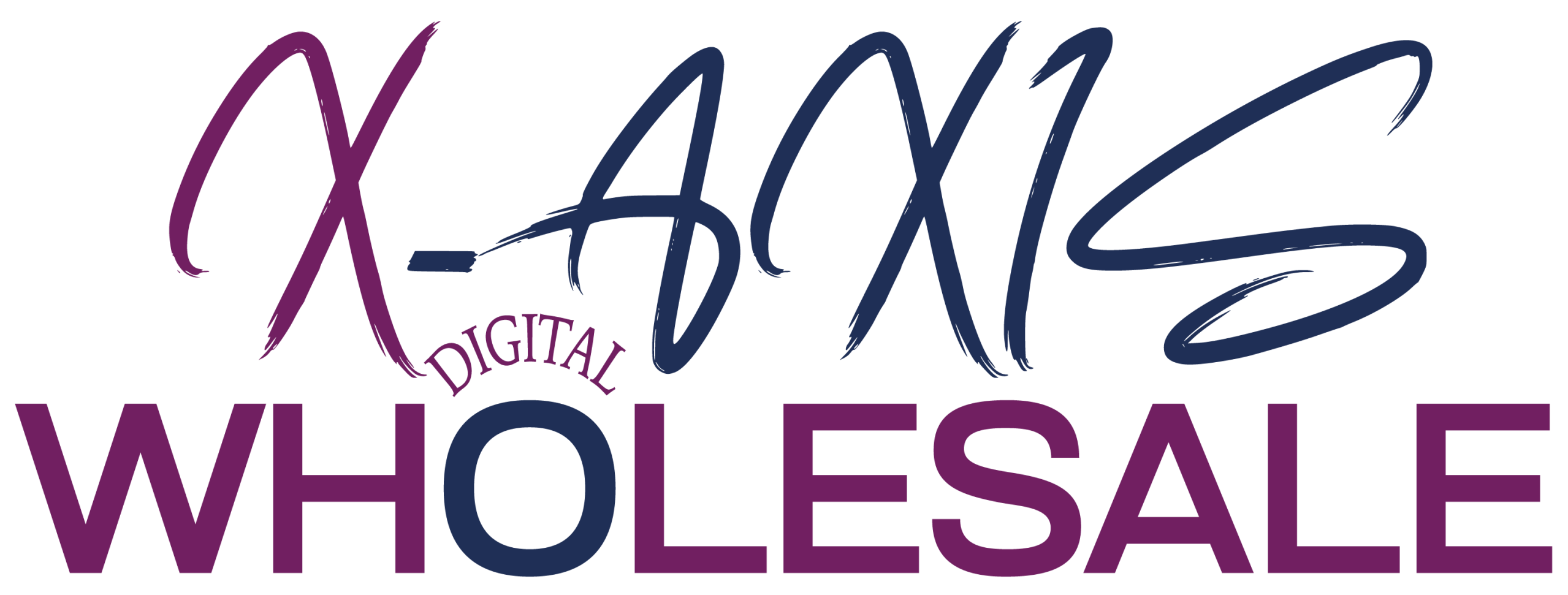x axis shopping logo